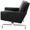 Poul Kjærholm Pk-31/1 Lounge Chair in Black Leather by Kold Christensen from E. Kold Christensen, 1970s 11