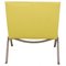Poul Kjærholm Pk-22 Lounge Chair in Yellow Fabric by Poul Kjærholm for Fritz Hansen, 2000s 3