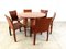 Il Colonnato Dining Table in Red Travertine by Mario Bellini for Cassina, 1970s, Image 7