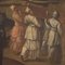 Artista italiano, gran escena figurativa, 1730, óleo sobre lienzo, Imagen 7