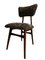 Mid-Century Dark Green Dining Chairs, Europe, 1960s, Set of 6, Image 9