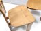 Sedie di Afra & Tobia Scarpa con struttura in rovere, anni '70, set di 4, Immagine 13
