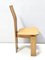 Sedie di Afra & Tobia Scarpa con struttura in rovere, anni '70, set di 4, Immagine 10