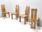 Chairs by Afra & Tobia Scarpa with Durmast Frame, 1970s, Set of 4 6