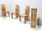 Stühle von Afra & Tobia Scarpa mit Durmast Gestell, 1970er, 4er Set 6