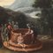Joseph am Brunnen, 1721, Ovales Öl auf Leinwand, Gerahmt 4