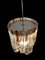 Lampada da soffitto vintage in vetro di Murano di AV Mazzega, Italia, anni '70, Immagine 4