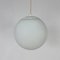 Vintage Glass Hanging Ball Lamp from Hala Zeist, 1960s 2