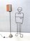 Modernist Floor Lamp Model Abate by Afra and Tobia Scarpa for Ibis, Italy, 1970s, Image 3