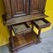 Mueble de mesa francés antiguo de roble, siglo XVIII, Imagen 13