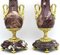 Jarrones Napoleón III de bronce dorado y mármol, siglo XIX. Juego de 2, Imagen 9