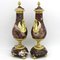 Napoleon III Vasen aus Goldener Bronze & Marmor, 19. Jh., 2er Set 4