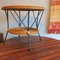 Rattan and Iron 2 Level Coffee Table, 1960s 6