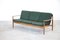 Grünes Teak Sofa von Grete Jalk für France & Søn 3