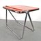 Bureau Rouge Ecriture Mod. Plato G. Piretti pour Anonima Castelli par Giancarlo Piretti, Unkns 2