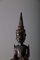 Thailändischer Künstler, Skulptur von Buddha, 19. Jh., Nussholz 10