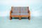 Mid-Century Wicker and Cane Sofa and Lounge Chairs Set, Set of 3 23