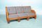 Mid-Century Wicker and Cane Sofa and Lounge Chairs Set, Set of 3 45