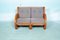 Mid-Century Wicker and Cane Sofa and Lounge Chairs Set, Set of 3 26