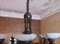 Lámpara de araña con figura de bronce y alabastro, Imagen 8