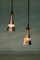 Lámparas de techo holandesas de aluminio de Brandend Zand, años 90. Juego de 3, Imagen 30