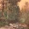 Paesaggio rustico, XIX secolo, Olio su tela, Immagine 5