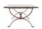 Vintage Sellerie Coffee Table attributed to Jacques Adnet, 1960s, Image 7