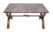 Vintage Sellerie Coffee Table attributed to Jacques Adnet, 1960s, Image 3