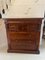 Victorian Figured Mahogany Chest of Drawers, 1860s 1