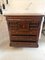 Victorian Figured Mahogany Chest of Drawers, 1860s, Image 4