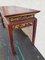 Large 19th Century Console of Red and Gold Lacquered Center, China 11