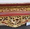 Large 19th Century Console of Red and Gold Lacquered Center, China, Image 12