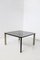 Vintage Space Age Italian Steel and Glass Dining Table, 1970s, Image 1