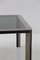Vintage Space Age Italian Steel and Glass Dining Table, 1970s, Image 8