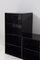 Living Room and Bookcase Set in Black attributed to Acerbis, 1970, Set of 2, Image 2