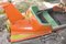 Orange and Green Carousel Plane, 1960s 22