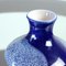 Mid-Century Blue Ceramic Vase, Former Czechoslovakia, 1960s 3