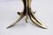 Art Nouveaut Brass Candleholder, 1960s, Image 10