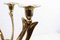 Art Nouveaut Brass Candleholder, 1960s 8