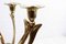 Art Nouveaut Brass Candleholder, 1960s, Image 8