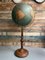 Large Antique Floor Standing Raised Relief Globe by Paul Räth, Liepzig, 1922 3