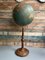 Large Antique Floor Standing Raised Relief Globe by Paul Räth, Liepzig, 1922, Image 1