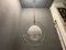 Lámpara colgante era espacial de cristal de Murano de Fontana Arte, años 60, Imagen 8