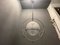 Lámpara colgante era espacial de cristal de Murano de Fontana Arte, años 60, Imagen 9