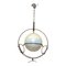 Lámpara colgante era espacial de cristal de Murano de Fontana Arte, años 60, Imagen 1