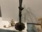 Grande Lampe de Bureau Fleur de Murano en Bronze, 1950s 7