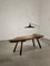Mesa de centro de madera tallada, Francia, años 50, Imagen 10