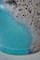 Jarrón Seafoam esmaltado en azul, años 60, Imagen 13