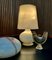 Lámpara de mesa pequeña de vidrio de Max Ingrand para Fontana Arte, Italia, años 60, Imagen 9