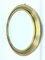 Round Mirror with Brass Frame by Sergio Mazza for Artemide, 1960s, Image 7